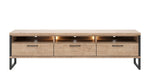 Habufa Pantin Rustic Lowboard Media Units-sideboard-Habufa-190cms-Against The Grain Furniture