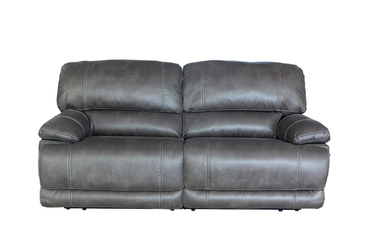 Guvnor Set, 3 and 2 Seater Recliner Sofas In Grey-3 seater recliner sofa-Harveys-Against The Grain Furniture