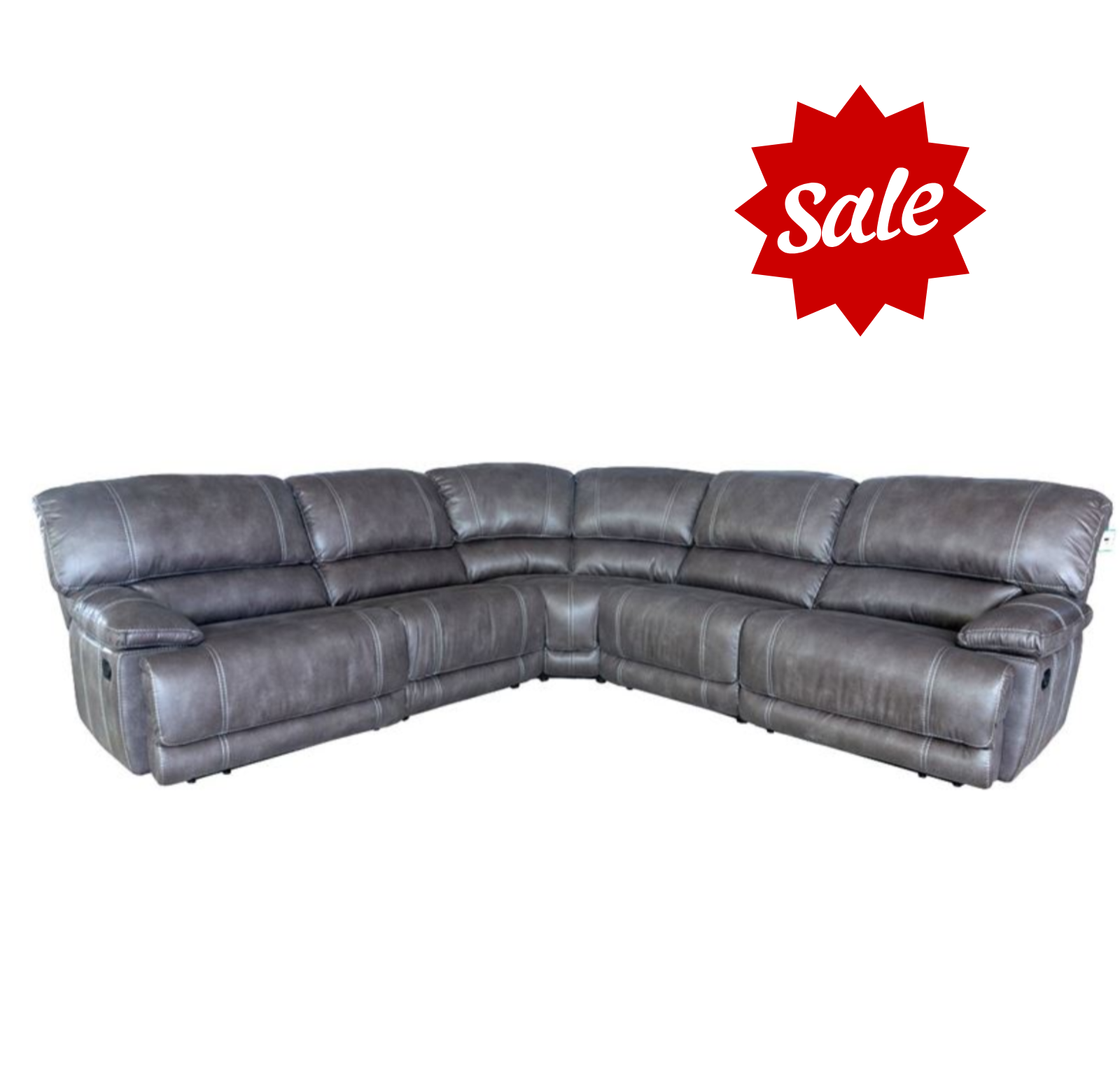 Guvnor 5 Piece Corner Group In Grey