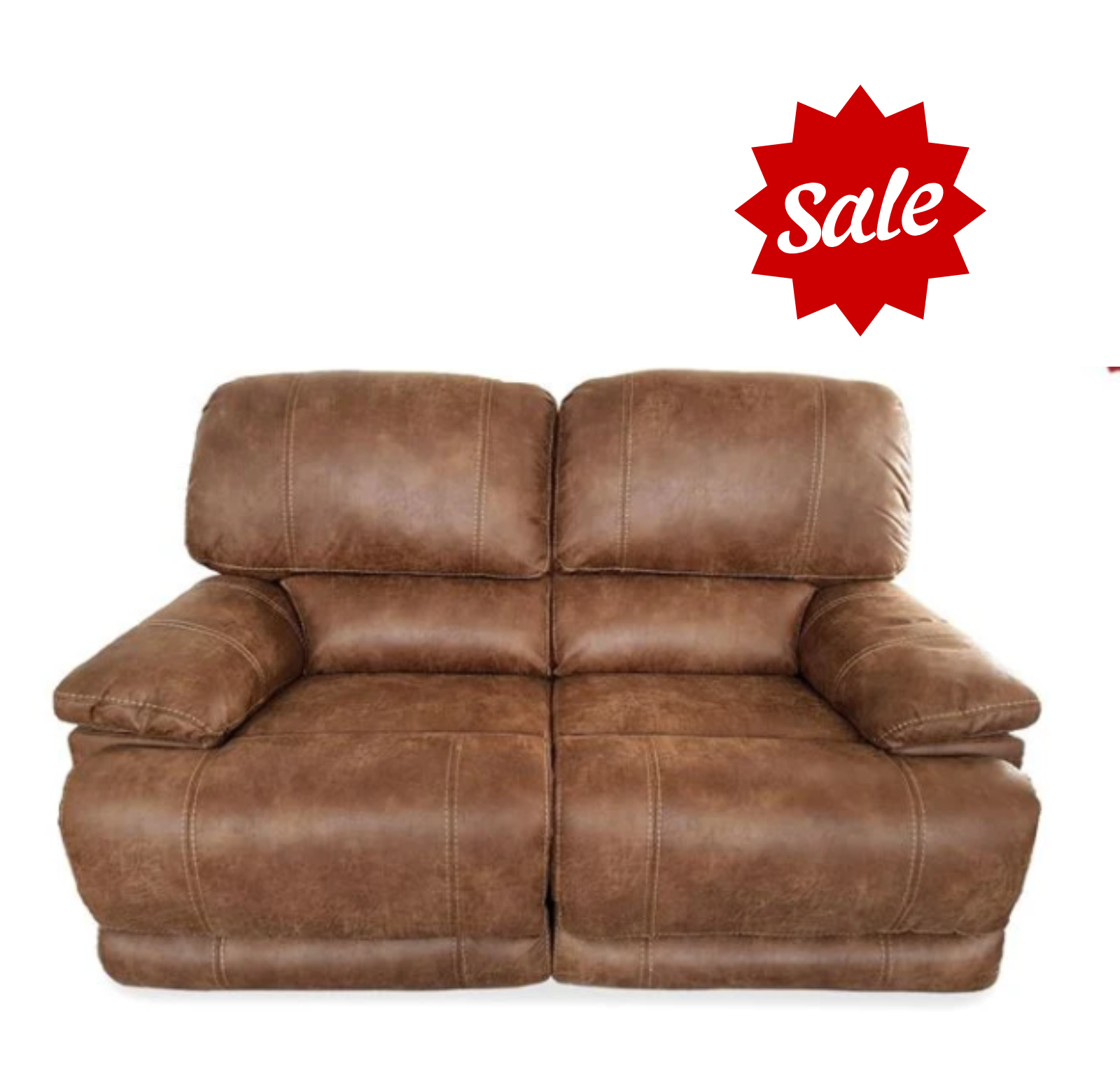 Guvnor 2 Seater Recliner Sofas In Tan