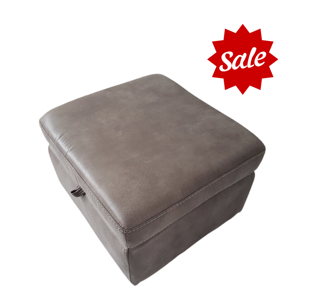 Guvnor Storage Footstools In Grey