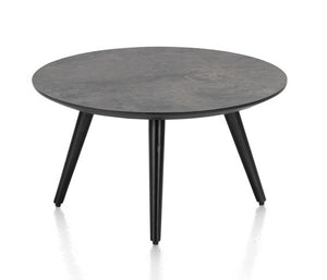 Habufa Maze Anthracite Side and Coffee Tables in Different Sizes-Coffee and side table-Habufa-60 cm Round-32 cms High-Against The Grain Furniture