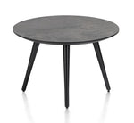 Habufa Maze Anthracite Side and Coffee Tables in Different Sizes-Coffee and side table-Habufa-40 cm Round-46 cms High-Against The Grain Furniture
