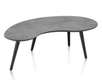 Habufa Maze Kidney Shaped Coffee Tables-Coffee and side table-Habufa-39 cms High-Anthracite-Against The Grain Furniture