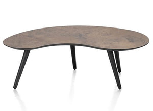 Habufa Maze Kidney Shaped Coffee Tables-Coffee and side table-Habufa-32 cms High-Rust-Against The Grain Furniture