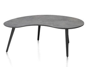 Habufa Maze Kidney Shaped Coffee Tables-Coffee and side table-Habufa-46 cms High-Anthracite-Against The Grain Furniture