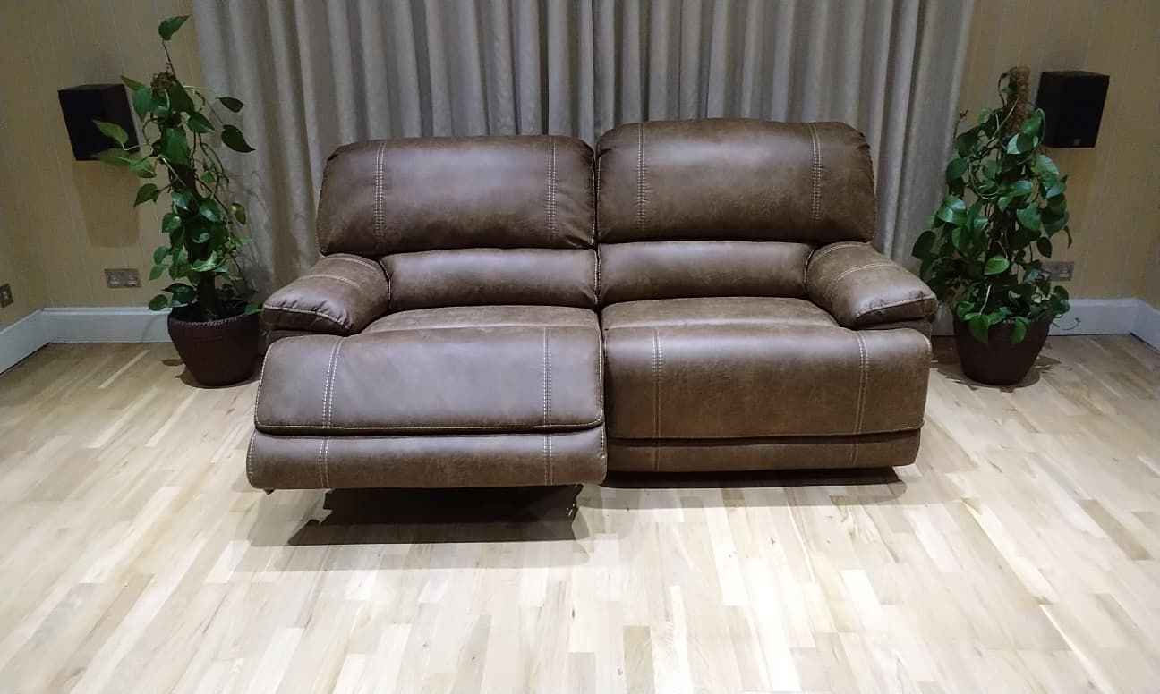 Guvnor 3 and 2 Seater Recliner Sofas Combination - WINTER SALE 3+2 TAN