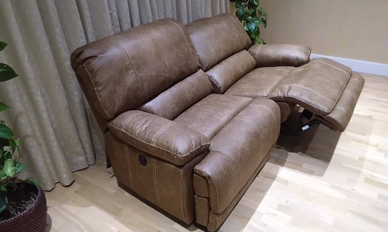 Guvnor 3 and 2 Seater Recliner Sofas Combination - WINTER SALE 3+2 TAN