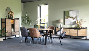 Habufa Kenia Dining Tables in Primo Laminato-Dining tables-Habufa-180 x 100cm-Against The Grain Furniture