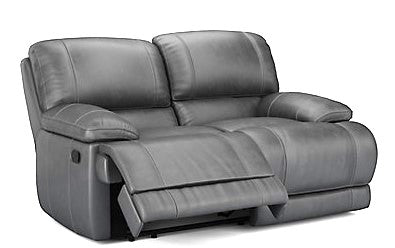 Guvnor Set, 3 and 2 Seater Recliner Sofas In Grey-3 seater recliner sofa-Harveys-Against The Grain Furniture