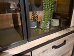 Habufa Sardinie Driftwood Highboard Cabinet-Storage display cabinets-Habufa-Against The Grain Furniture