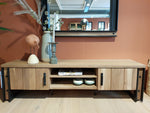 Habufa Makalu TV Sideboard in Smoked Acacia-TV sideboards-Habufa-140cm-Against The Grain Furniture