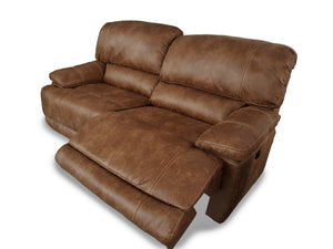 Guvnor 3 Seater Recliner Sofas In Tan-3 seater recliner sofa-Harveys-Manual-Against The Grain Furniture