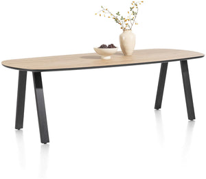 Habufa Kenia Dining Tables in Primo Laminato-Dining tables-Habufa-180 x 100cm-Against The Grain Furniture