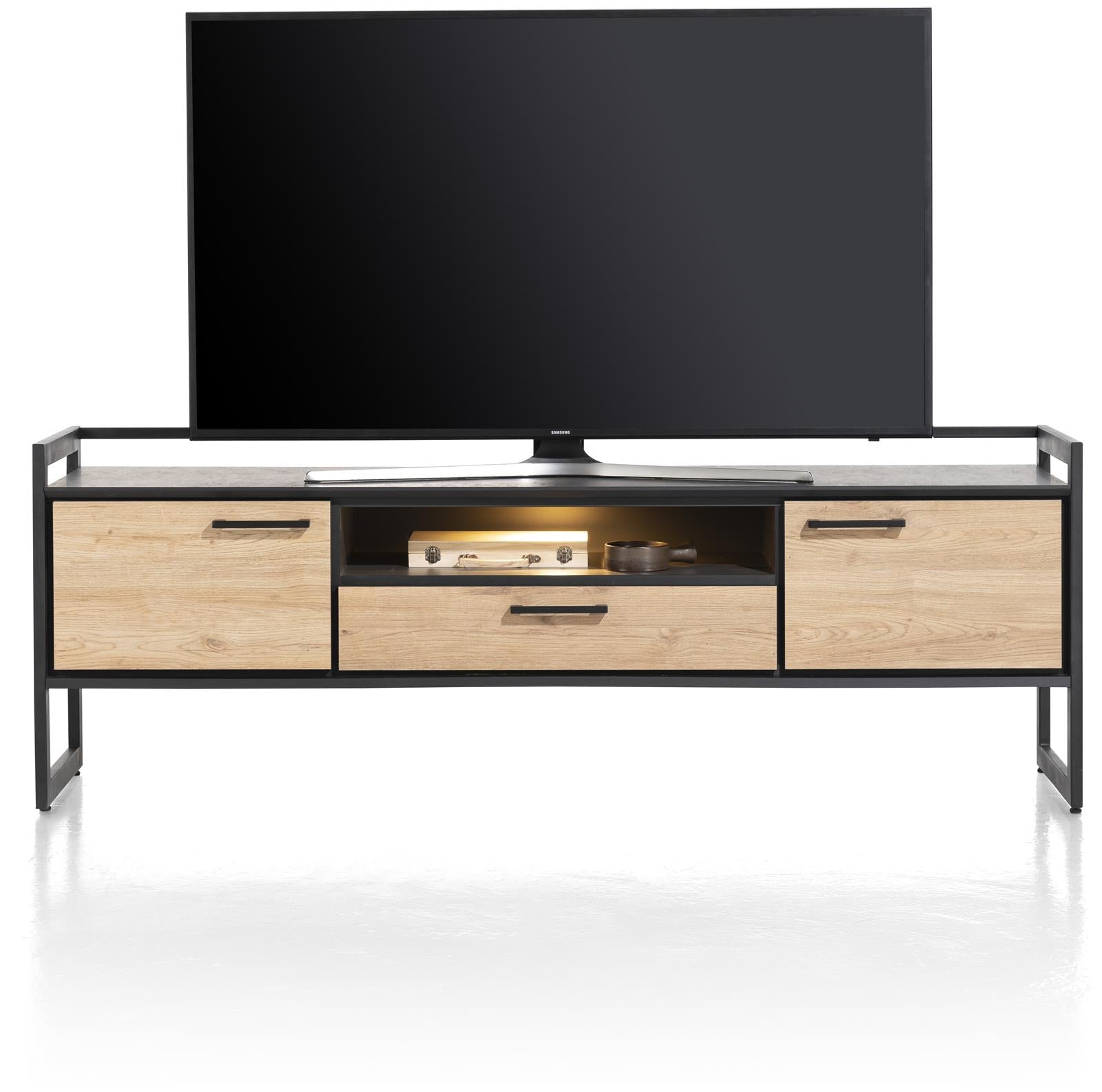 Habufa Kenia Lowboards in Primo Laminato-Tv media unit-Habufa-140-Against The Grain Furniture