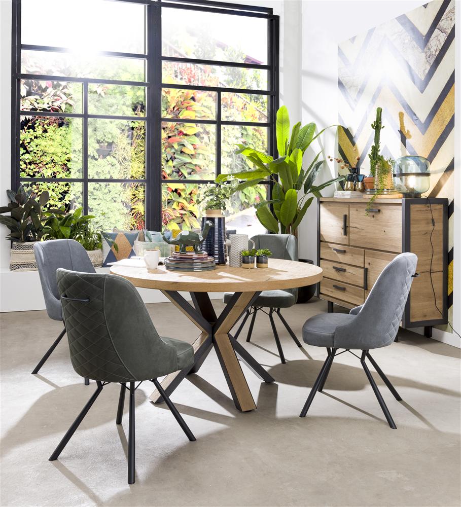 Habufa Eefje Dining Chairs-Dining Chairs-Habufa-Taupe-Against The Grain Furniture