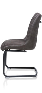 Habufa Armin Dining Chairs-Dining Chairs-Habufa-Anthracite-Against The Grain Furniture