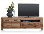 Habufa Maestro and Maitre Lowboard TV Media Cabinets-Tv and Media Unit-Habufa-Brown-140-Wooden-Against The Grain Furniture