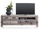 Habufa Maestro and Maitre Lowboard TV Media Cabinets-Tv and Media Unit-Habufa-Grey Plumb-170-Wooden-Against The Grain Furniture