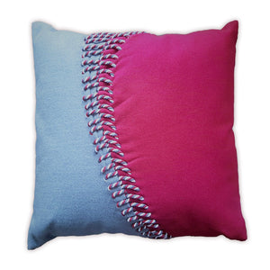Habufa Discontinued Cushions, Brand New Half Price-cushions-Habufa-Purple/Grey-Against The Grain Furniture