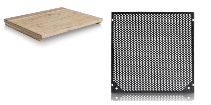 Habufa Vincent Modular Shelving System-Bookcase-Habufa-Set of Extra Wood Shelf and Metal back-Against The Grain Furniture